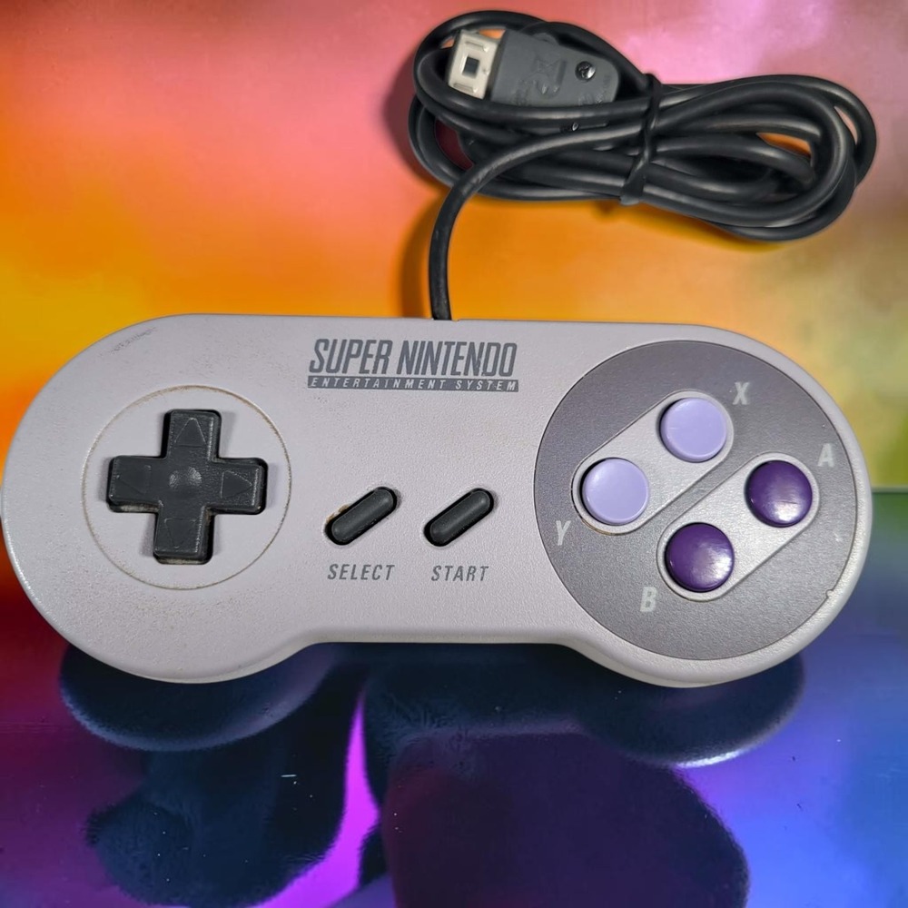 Official SNES Mini Classic Edition OEM CLV-202 Controller Super Nintendo Tested